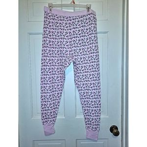 Women’s bow pajama pants jogger leggings comfy bottoms ankle holiday gifts sleep